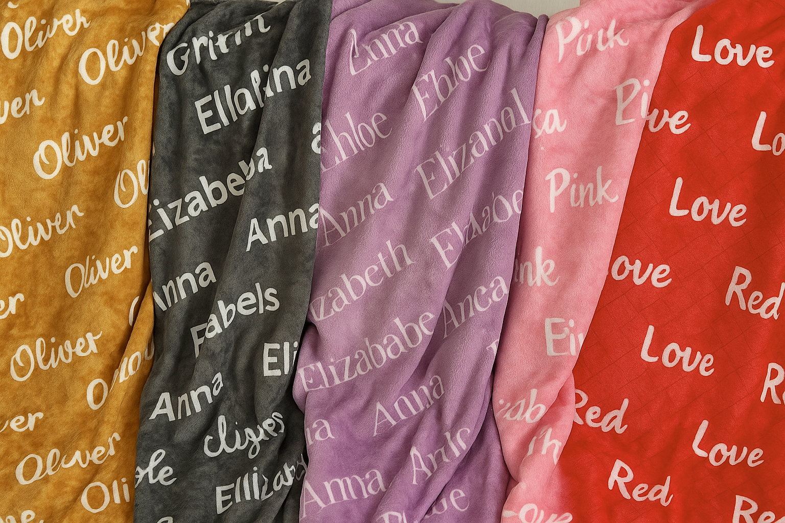 Personalized Baby Blanket – Velveteen Plush Custom Printed Gift for Everyday Use