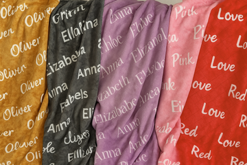 Personalized Baby Blanket – Velveteen Plush Custom Printed Gift for Everyday Use