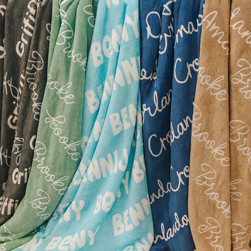 Custom Baby Blanket – Velveteen Plush Personalized Gift for Baby Shower & Nursery