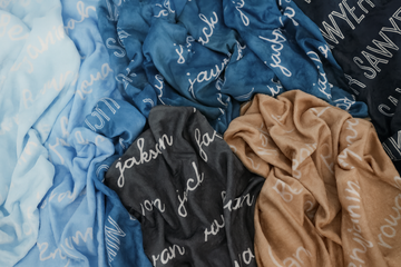 Custom Baby Blanket with Name – Velveteen Plush Personalized Gift for Crib & Stroller