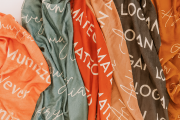 Personalized Baby Blanket – Velveteen Plush Custom Printed Keepsake for Everyday Use