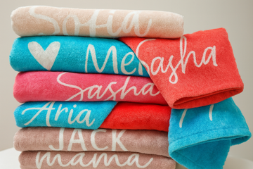 Baby Name Blanket – Personalized Velveteen Plush, Soft Gift for Showers & Birthdays