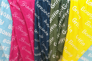 Custom Name Baby Blanket – Velveteen Plush Personalized Gift for Newborns & Toddlers