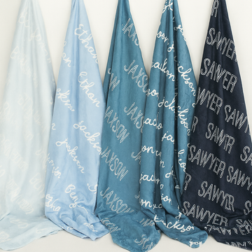 Cozy Personalized Plush Name Blanket – Perfect Baby Shower Gift