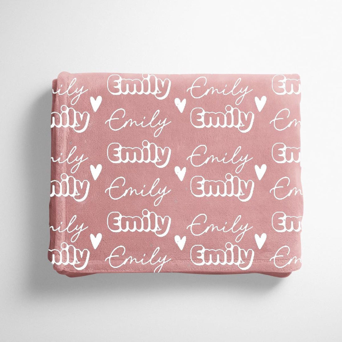 Personalized Name Blanket – Custom Minky Throw for Boys & Girls, Soft Fluffy Baby Blanket, Toddler & Kids Gift