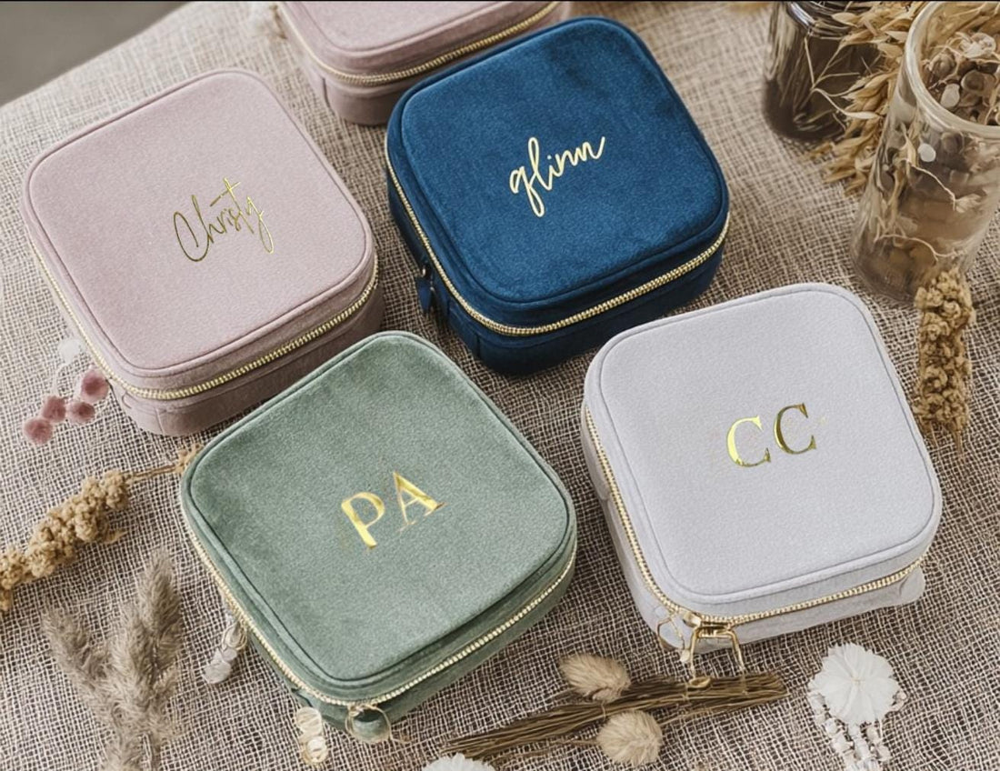 Custom jewelry box Jewelry box jewelry ring box travel jewellery case girls jewellery box jewelry box with name bridesmaid proposal